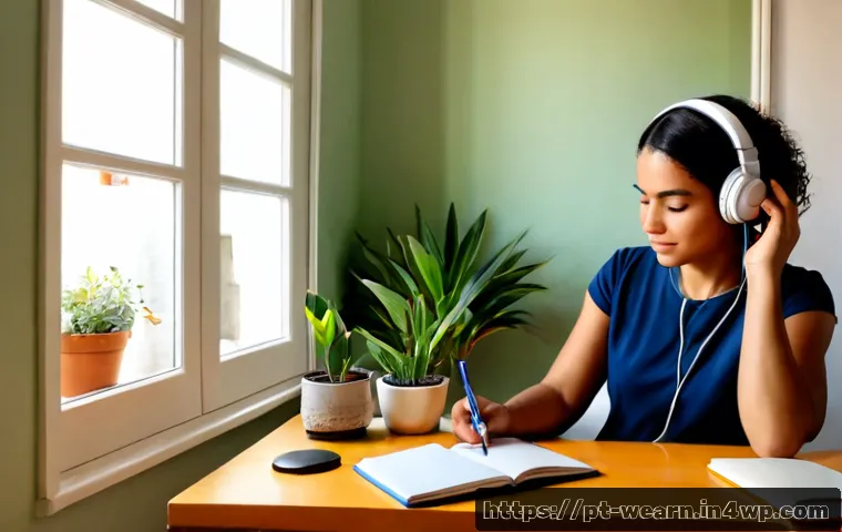 Home 17 평생학습 마인드셋 개발을 위한 5단계 - Photorealistic Portuguese-speaking adult learner at a bright home workspace in Lisbon, thoughtfully ...